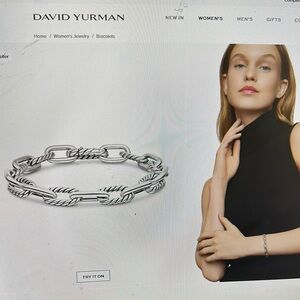 David Yurman Silver Bracelet